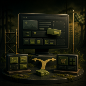 Professional website design for business and E-Commerce websites